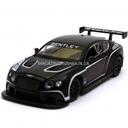 Машинка іграшкова Автопром «Bentley Continental GT3 Concept» (Бентлі) Чорний 68266A
