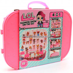 Игровой набор с эксклюзивной куклой L.O.L. Surprise! Показ мод - Ярко-розовый (562689)