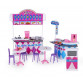 Дитяча іграшкова меблі Глорія Gloria для ляльок Барбі Fast-Food. Облаштуйте ляльковий будиночок (96008)