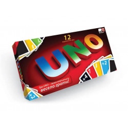 Настільна карткова гра Уно «Uno» 12 варіантів гри (SPG11)