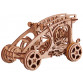 Деревянный механический конструктор Wood Trick Багги.Техника сборки - 3d пазл