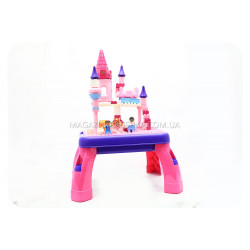 Детский конструктор столик Замок принцессы арт. 3688В