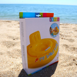 Надувной плавательный круг (плотик) Intex (интекс) для детей(56585) Intex Плотик-ходунки ,70 см, от 6 мес.