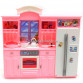 Дитяча іграшкова меблі Глорія Gloria для ляльок Барбі Кухня 24016 . Облаштуйте ляльковий будиночок