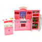 Дитяча іграшкова меблі Глорія Gloria для ляльок Барбі Кухня 24016 . Облаштуйте ляльковий будиночок