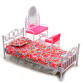 Дитяча іграшкова меблі Gloria Глорія для ляльок Барбі Спальня (9314)