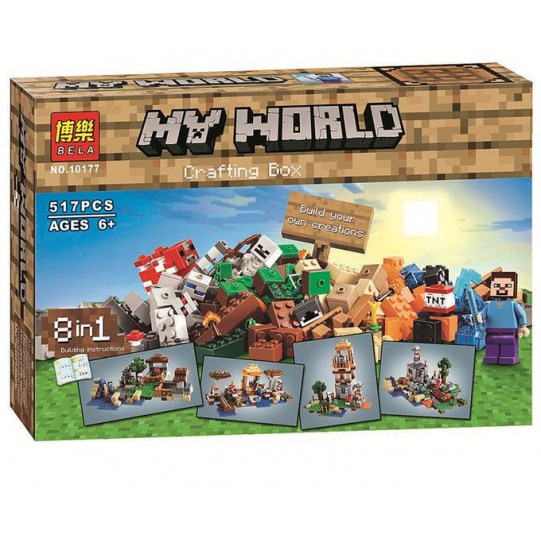 Конструктор «Minecraft» - Мой мир (8 в 1)