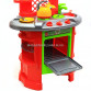 Дитяча іграшкова меблі Кухня арт.0847 (салатово-помаранчева).