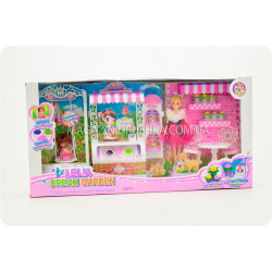 Детская игрушечная мебель для кукол Барби Сад мечты. Обустройте кукольный домик