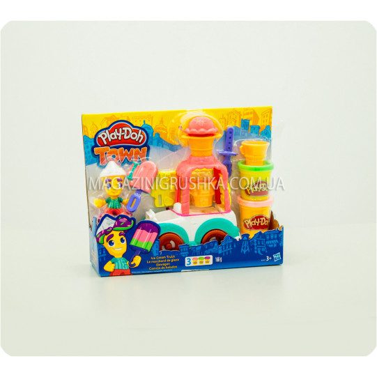 Набор пластилина Play-Doh Город "Грузовичек с мороженным", B3417