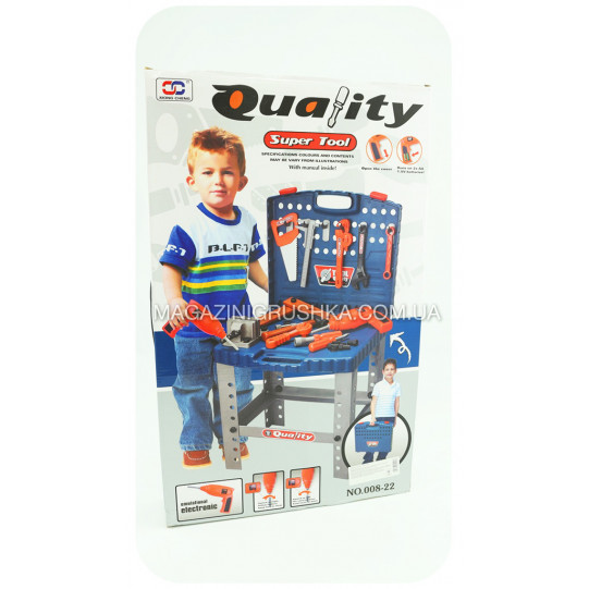 Детский набор строительных инструментов 008-22 Quality Super Tool