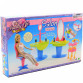 Дитяча іграшкова меблі Глорія Gloria для ляльок Барбі салону краси 2919. Облаштуйте ляльковий будиночок