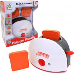 Дитячий іграшковий тостер "Happy Family" світлові звукові ефекти 20*17*10 см (LS820K22)