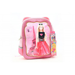 Рюкзак школьный каркасный «Барби гламур» BB0322A