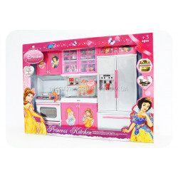 Кухня дитяча для ляльок «Кухня принцес» (світло, звук) QF 26210 DP