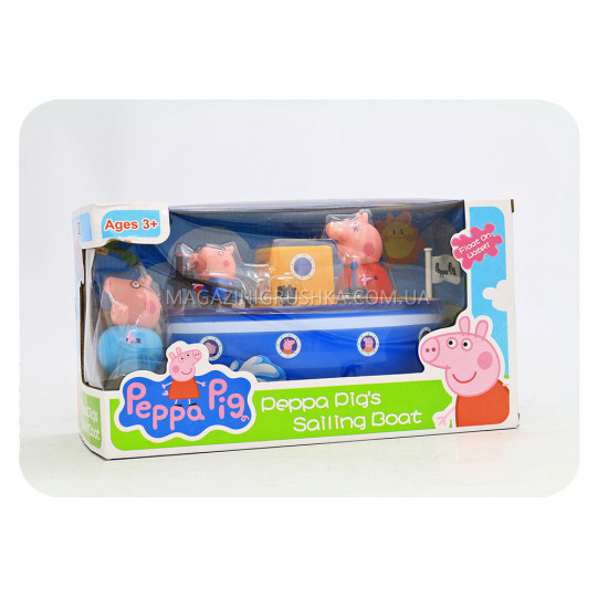 Детский игровой набор «Катер Свинки Пеппы» LQ912A