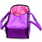 Коляска для кукол со съемной люлькой, сумкой и корзиной для вещей 9388 (фиолетовая)