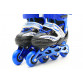 Роликовые коньки, размер 31-34 S Синие (1001)