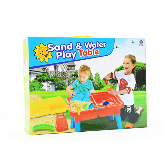 Ігровий столик для піску і води з набором аксесуарів