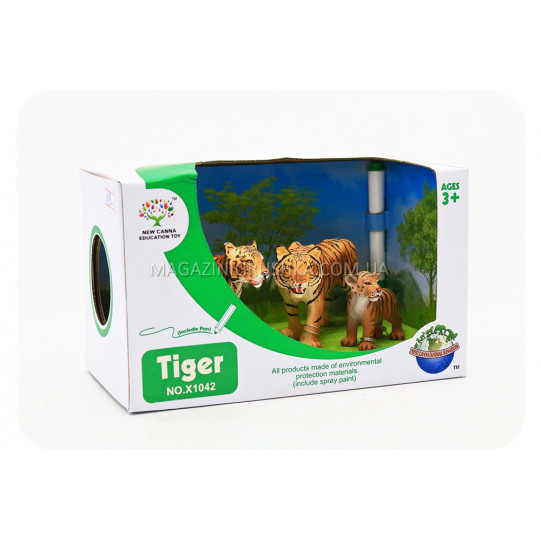 Фигурки «Королевство животных» - Семейство тигров