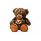 М'яка іграшка «Ведмедик Бублик 2» 85 см співаючий 3 види