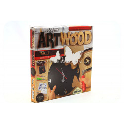 Набор для креативного творчества Danko toys ArtWood. Настенные часы LBZ-01-03