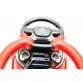 Дитяча машинка каталка-толокар Mercedes SX1578-3 червоний, шкір сидіння, EVA колеса, MP3