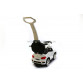 Дитяча машинка каталка-толокар Mercedes SX1578-1 білий, шкір сидіння, EVA колеса, MP3