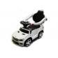 Дитяча машинка каталка-толокар Mercedes SX1578-1 білий, шкір сидіння, EVA колеса, MP3