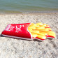 Матрас надувной Intex «Картошка Фри» арт. 58775. Отлично подходит для отдыха на море, в бассейне