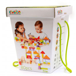 Детский деревянный конструктор Cubika(Кубика) Cubika 13821. Деревянные игрушки