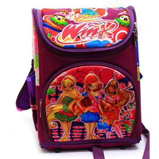 Рюкзак школьный каркасный Винкс N00121
