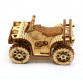 Деревянный конструктор Wood Trick Квадроцикл ATV. Техника сборки - 3d пазл