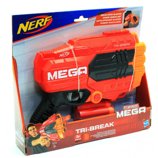 Бластер Hasbro Nerf Мега Три-брейк (E0103)