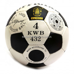 М'яч для міні-футболу (футбольний м'яч №4) KWB432
