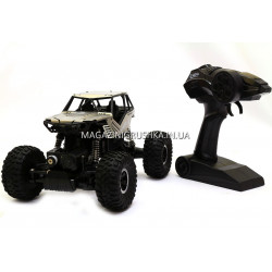 Автомобиль джип на пульте управления Sulong Toys 1:18 Off-road Crawler Rock Серебристый (SL-111S)