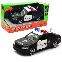 Машинка іграшкова Автопром «Поліція» зі світловими і звуковими ефектами 24х10х9 см (7668)