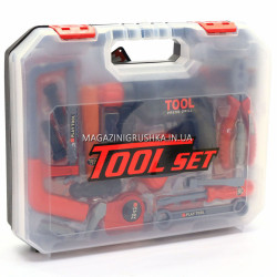Набор инструментов для детей «Tool Set», 35 деталей в чемодане (T1801)