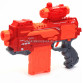 Іграшкова зброя автомат Бластер Fire Storm аналог Нерф NERF, 20 м'яких куль, з мішенню (7056)