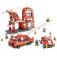 Конструктор Sluban «Пожежний» пожежні рятувальники M38-B0227