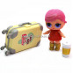 Ігровий набір з лялечками L. O. L. BB39-2 з валізкою, дитячої косметичкою і однією великою лялькою + подарунок