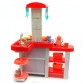 Дитяча іграшкова кухня 889-63 з посудом (світло, звук, вода) 55 елементів