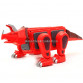 Магнитный конструктор Красный динозавр (свет, звук) LQ623