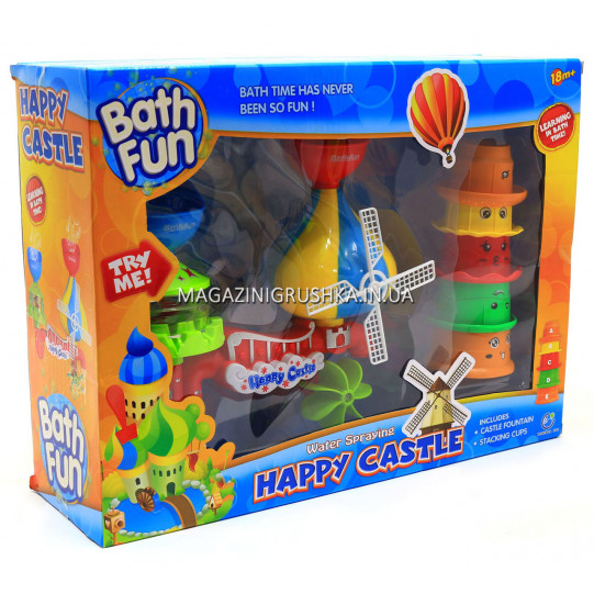 Игровой набор для купания Bath Fun Водопад Счастливый замок 9911