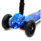 Самокат дитячий триколісний Всесвіт (ПУ колеса, що світяться, регульована висота ручки) 7808