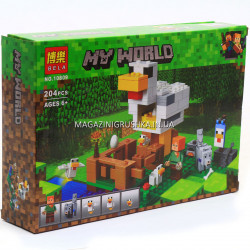 Конструктор Minecraft майнкрафт «My world» - Курятник 10809