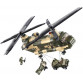 Конструктор Sluban «Военная техника» вертолет 520 деталей (M38-B0508)