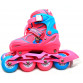 Роликовые коньки Shantou ролики р. 31-34 для девочек со светящимися колесами (YW03391)