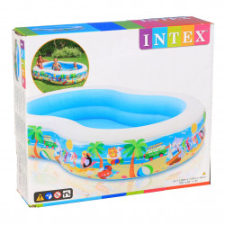Надувний басейн Intex Райська лагуна (56490)