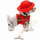Інтерактивна м'яка іграшка «Щенячий патруль. Маршал», ходить, крутить хвостом, гавкає, співає, 26 см (999-13)